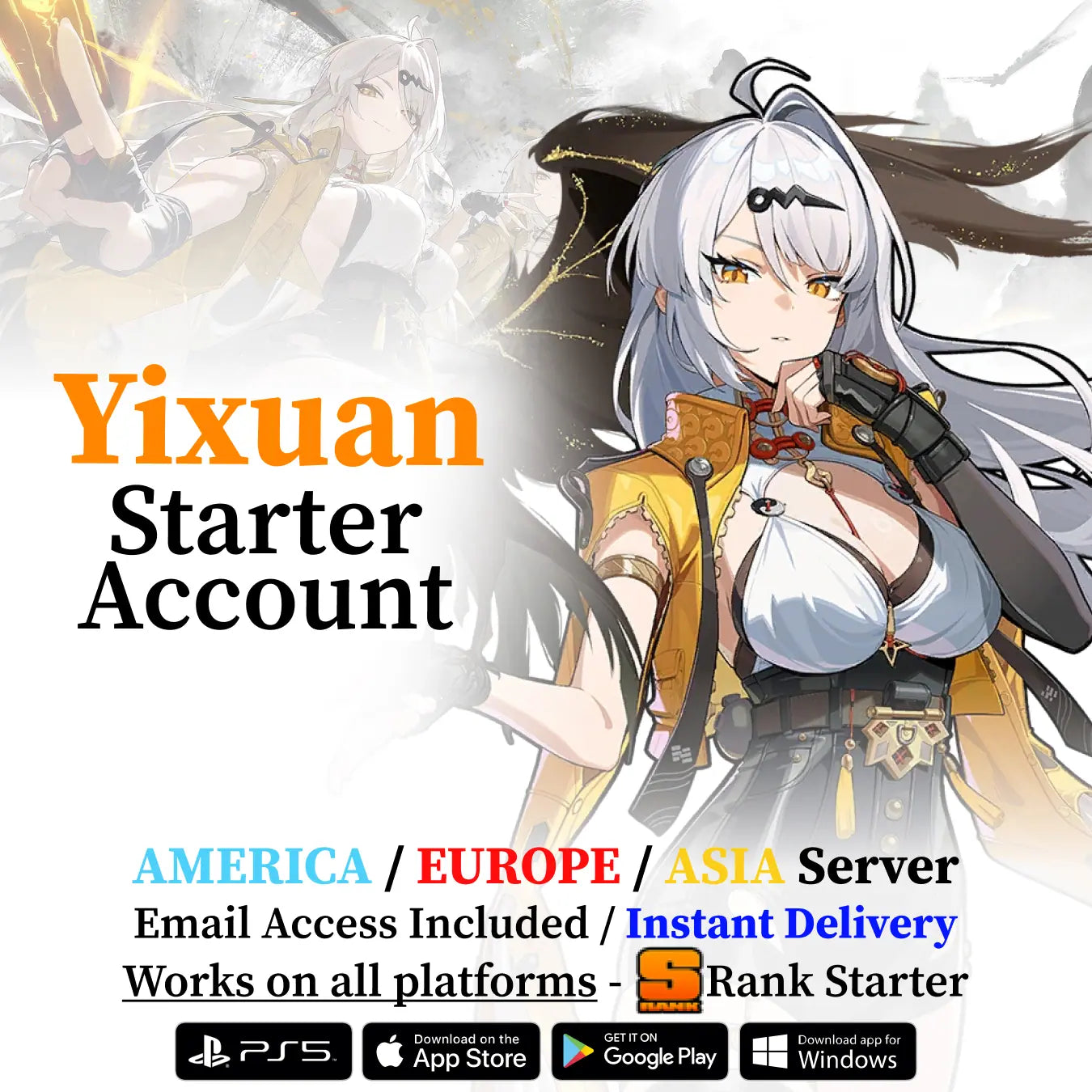 Yixuan Reroll Account