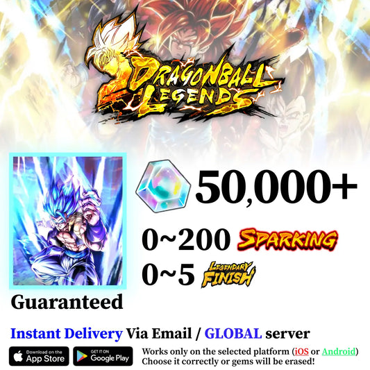 Dragon Ball Legends Super Saiyan God SS Gogeta Starter Account [iOS/Android]