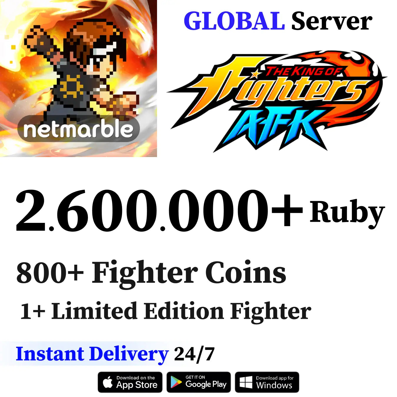 KOF AFK Starter Reroll Account [Global]