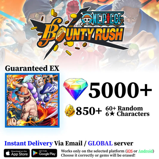 Ace & Yamato OPBR Starter Reroll Account [Global]