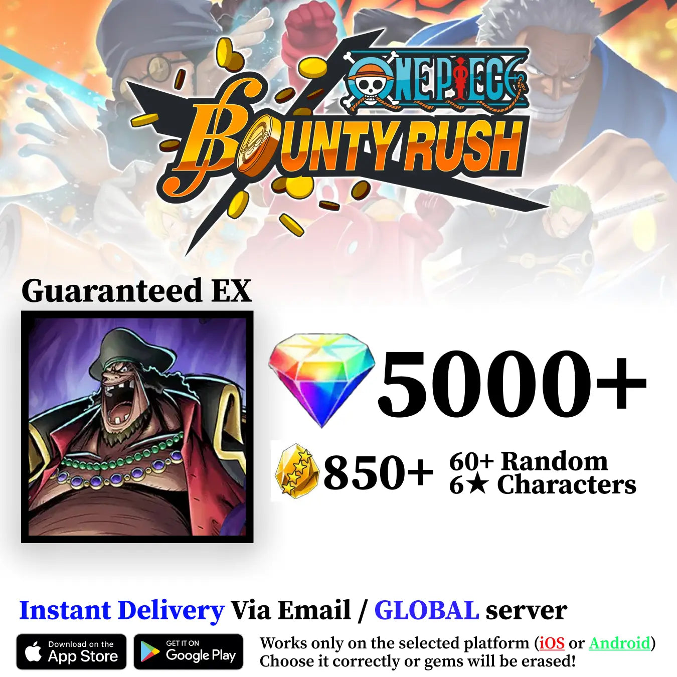 Marshall D. Teech OPBR Starter Reroll Account [Global]
