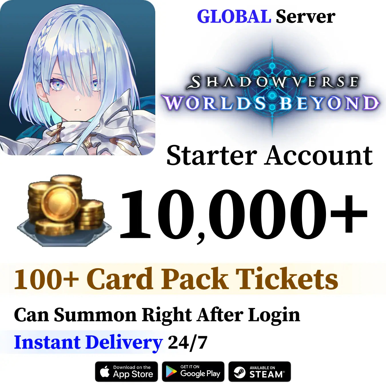 Shadowverse: Worlds Beyond Starter Account with Rupies [GLOBAL]
